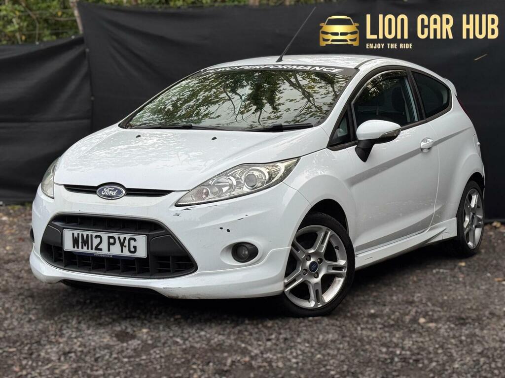 Ford Fiesta 1.6 Td Zetec S WM12PYG White #4