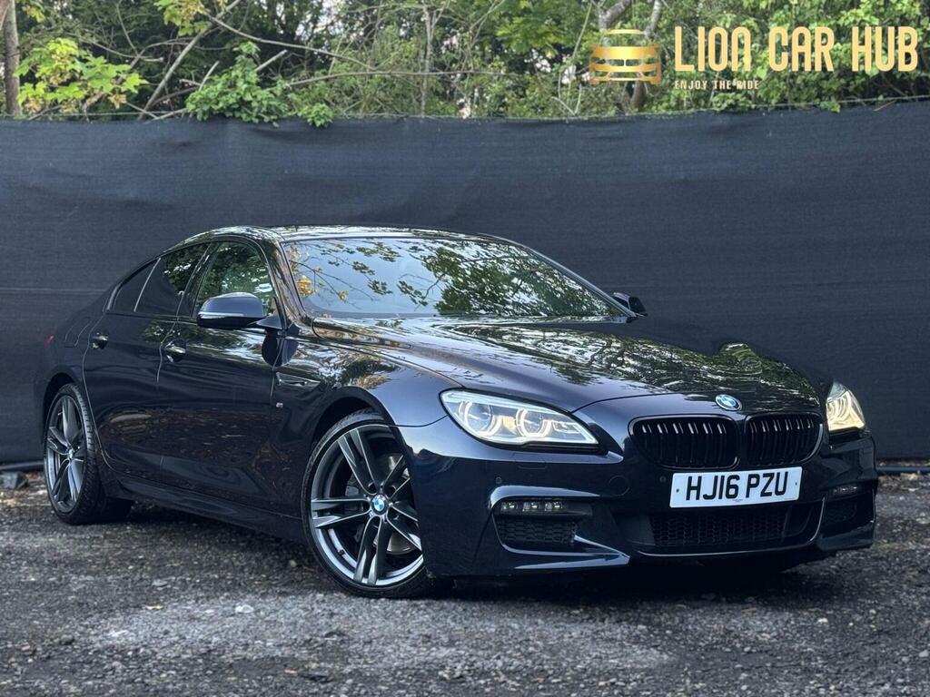 BMW 6 Series Gran Coupe Saloon Blue #16
