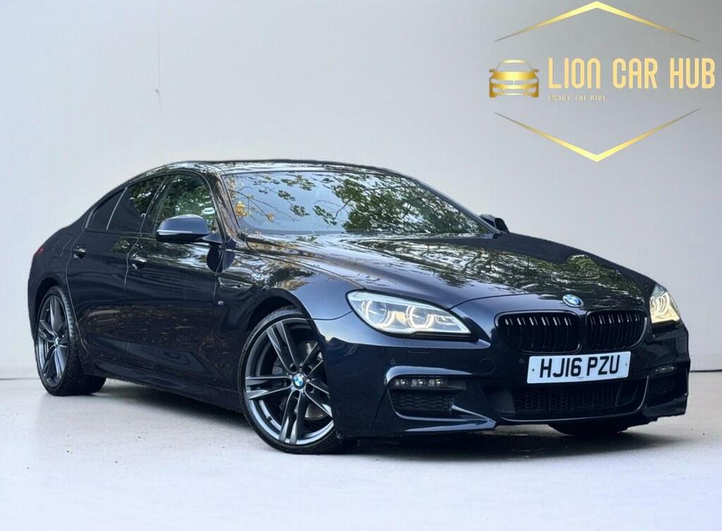 BMW 6 Series Gran Coupe 3.0 640D M Sport Euro 6 Ss Black