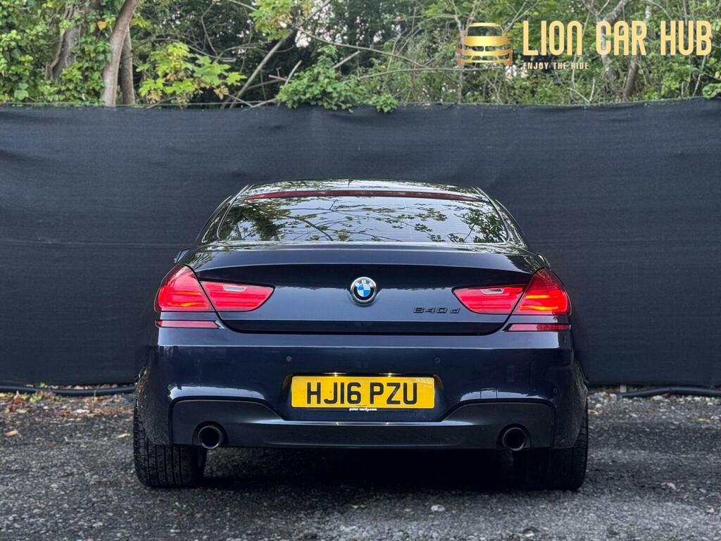 BMW 6 Series Gran Coupe Saloon Blue #69