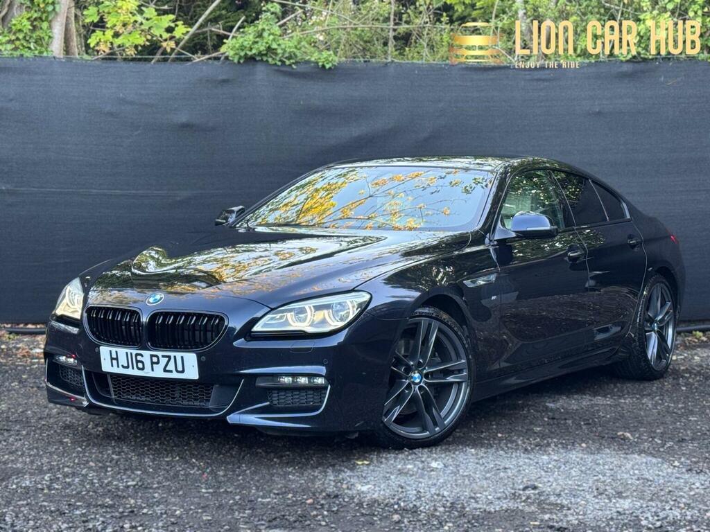 BMW 6 Series Gran Coupe Saloon Blue #10