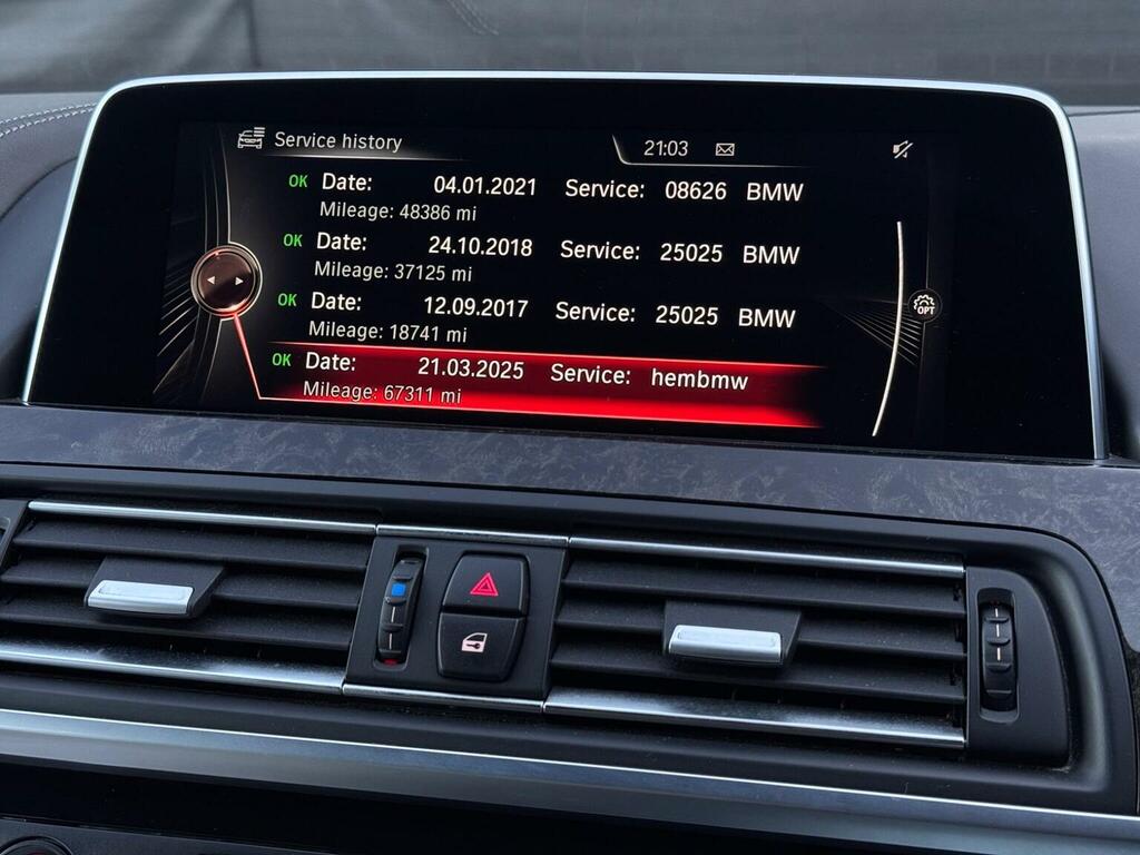 BMW 6 Series Gran Coupe Saloon Blue #61