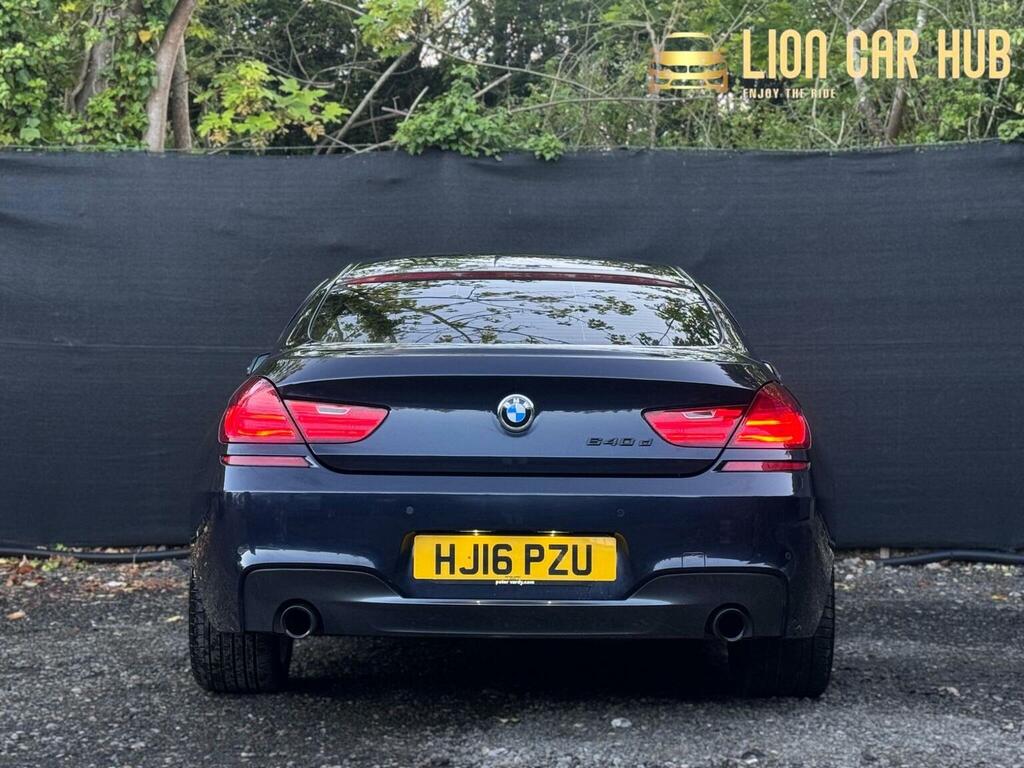BMW 6 Series Gran Coupe Saloon Blue #13