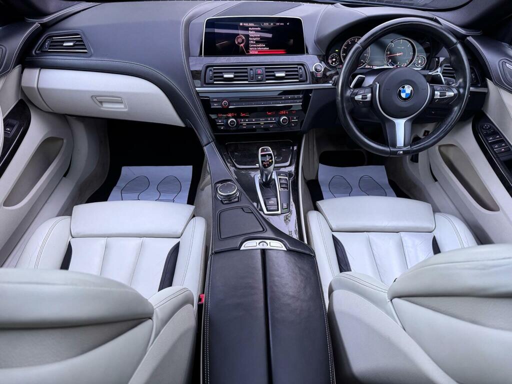 BMW 6 Series Gran Coupe 3.0 640D M Sport Euro 6 Ss Black #2