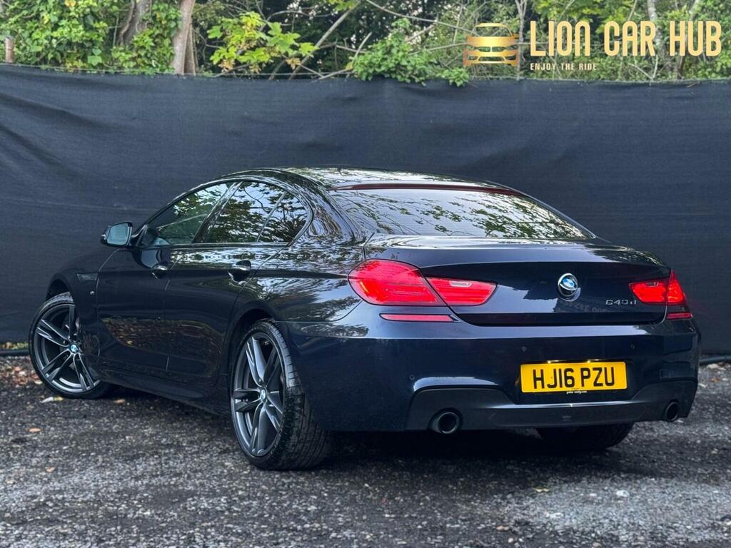 BMW 6 Series Gran Coupe Saloon Blue #12