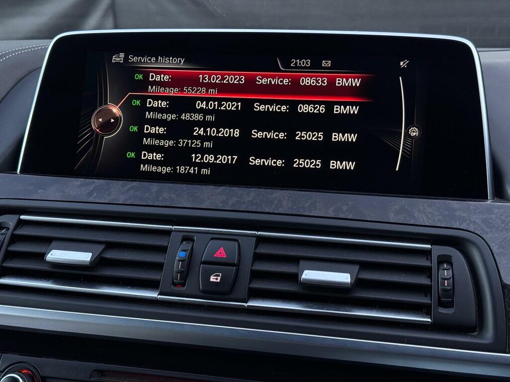 BMW 6 Series Gran Coupe Saloon Blue #62
