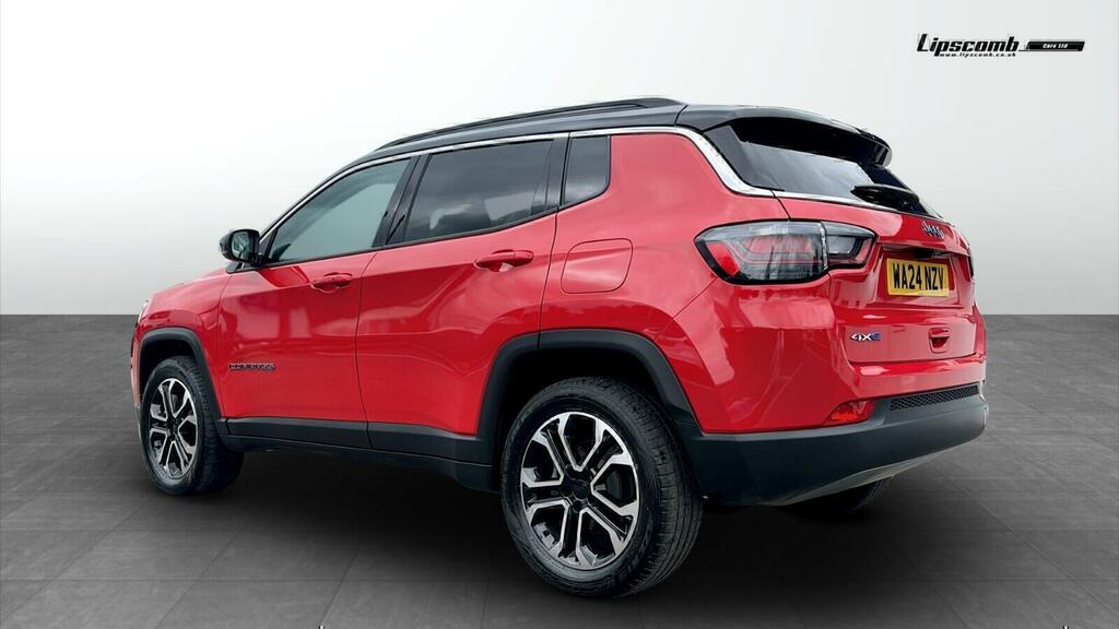 Jeep Compass 1.3 T4 Gse 4Xe Phev Limited WA24NZV Red #4