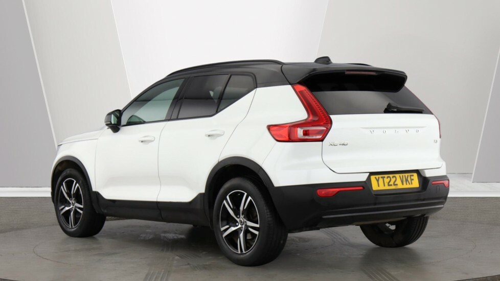 Volvo XC40 R-design, T3 360 Camera - Spare Wheel - YT22VKF White #6