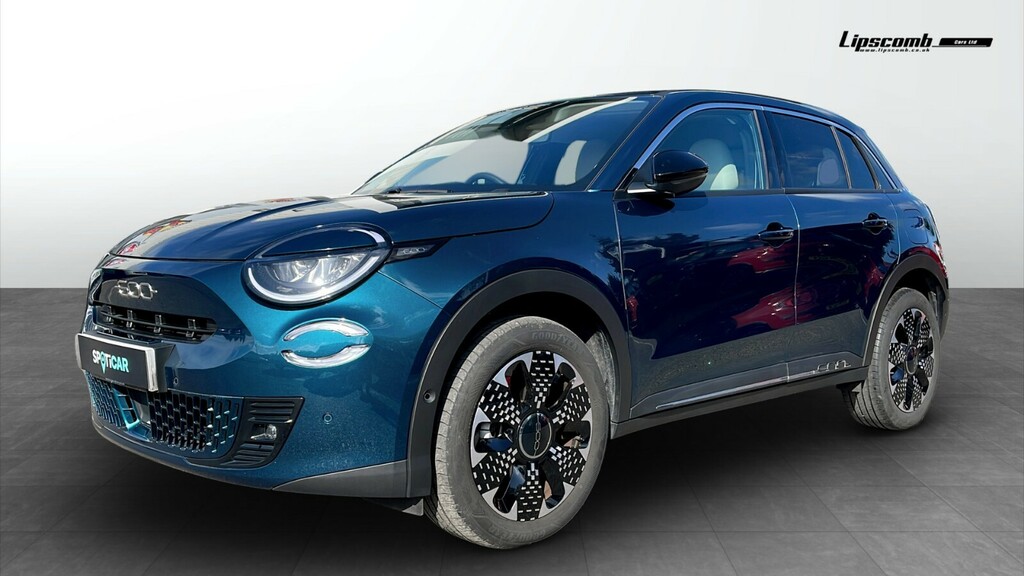 Fiat 600 Hatchback Blue #3