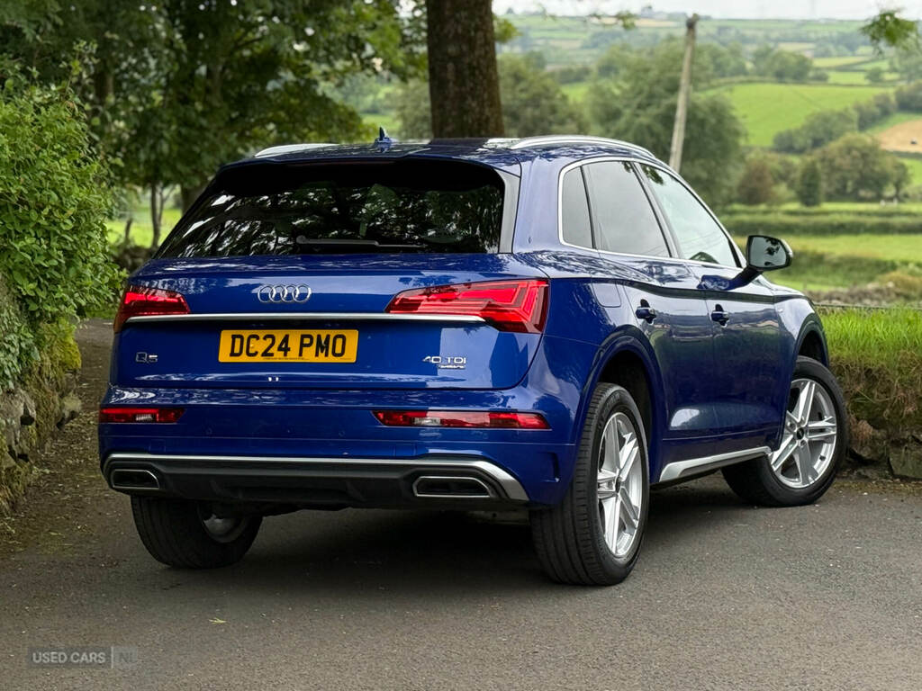 Audi Q5 40 Tdi Quattro S Line S Tronic DC24PMO Blue #2