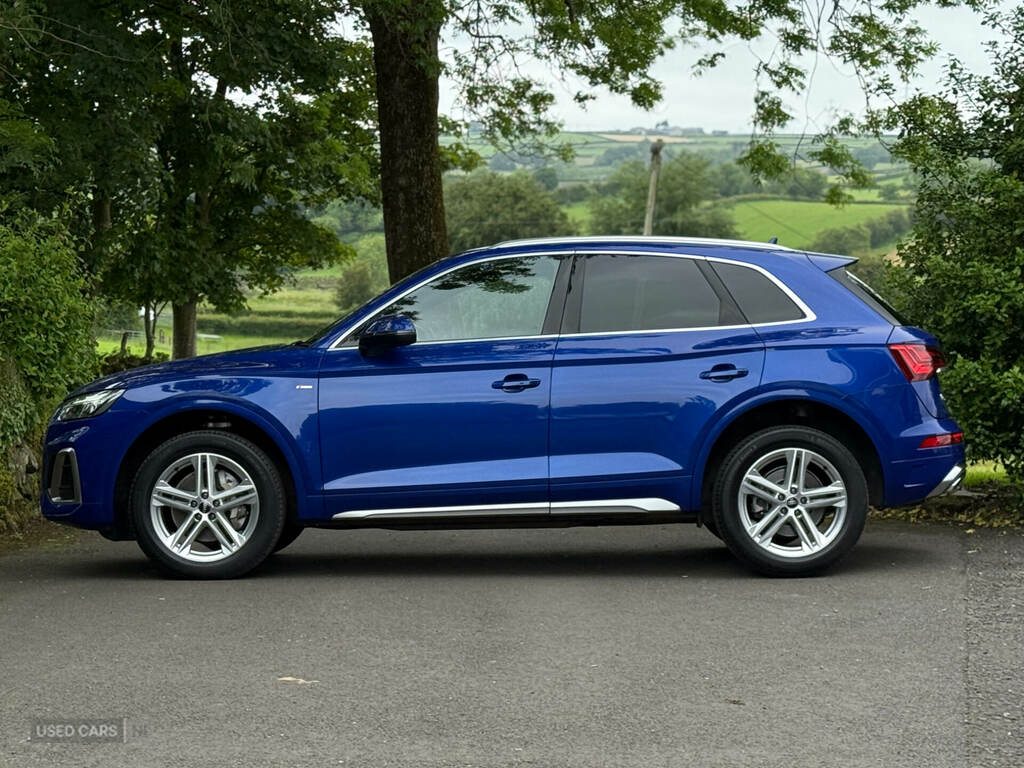 Audi Q5 40 Tdi Quattro S Line S Tronic DC24PMO Blue #6