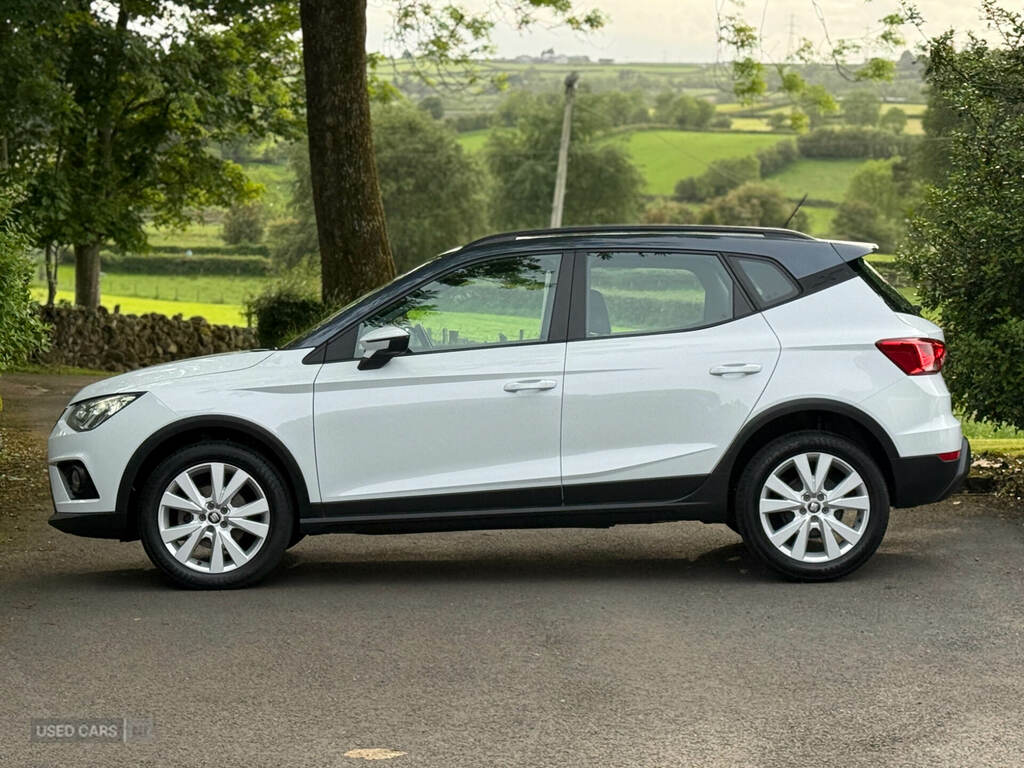 Seat Arona 1.6 Tdi Se Technology Lux Ez YP69VZH White #6