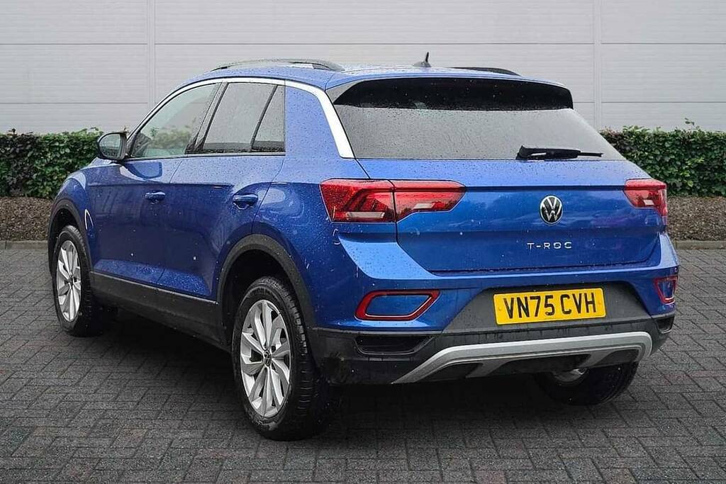 Volkswagen T-Roc 1.5 Tsi Match Dsg VN75CVH Blue #3