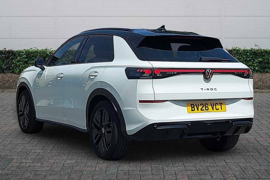 Volkswagen T-Roc 1.5 Etsi 150 R-line Dsg BV26VCT White #3
