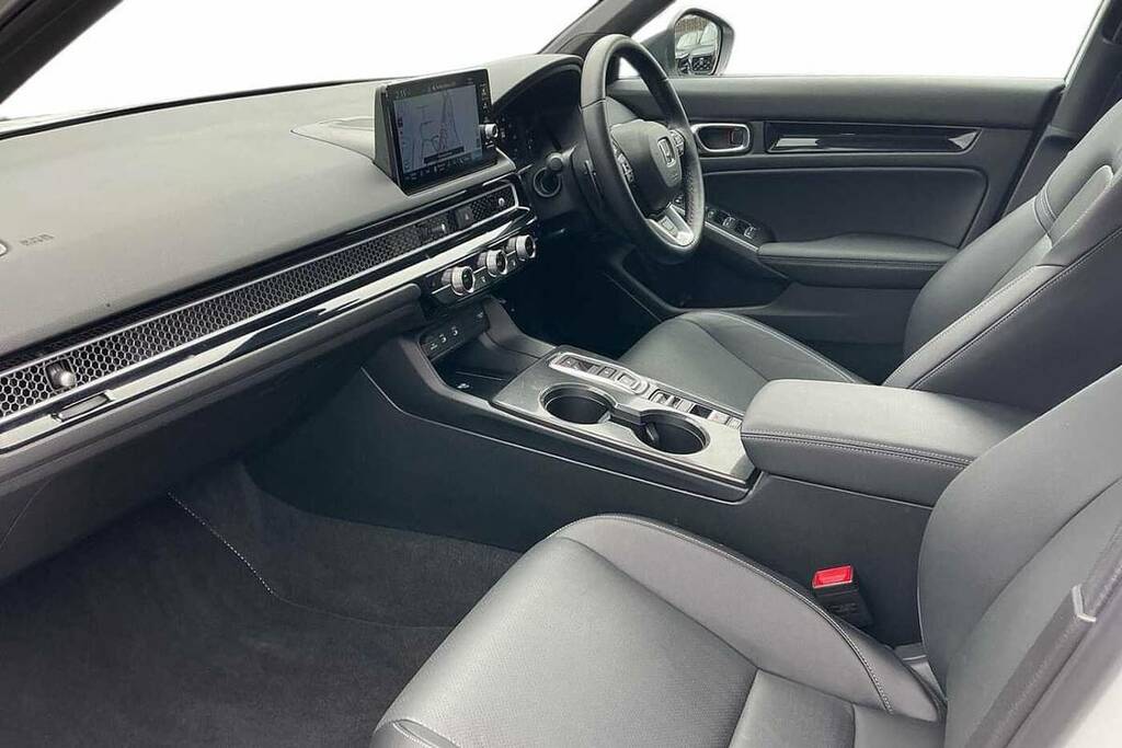 Honda Civic 2.0 Ehev Advance Cvt BU26OPX White #2