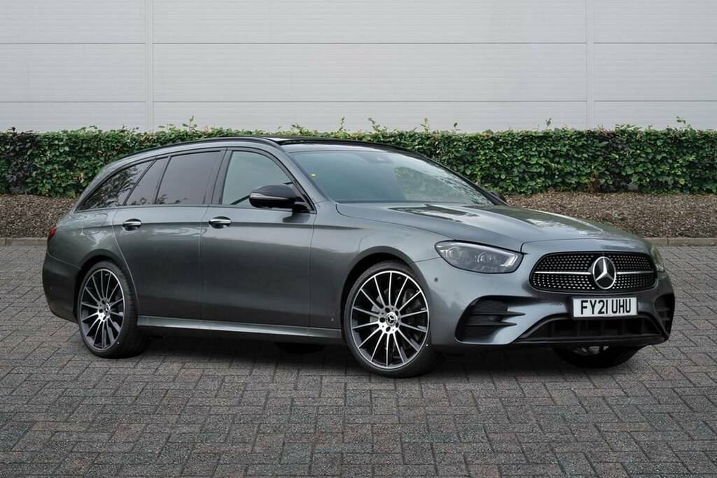 Mercedes-Benz E Class E220d Amg Line Night Edition Prem 9G-tronic Grey