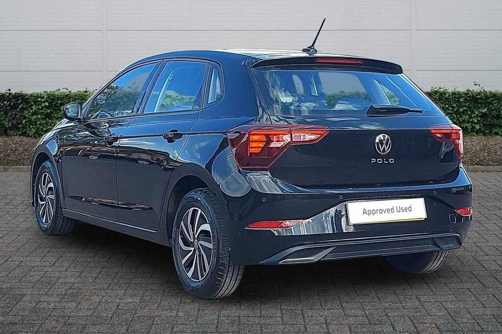 Volkswagen Polo 1.0 Tsi Life BA24YHJ Black #3