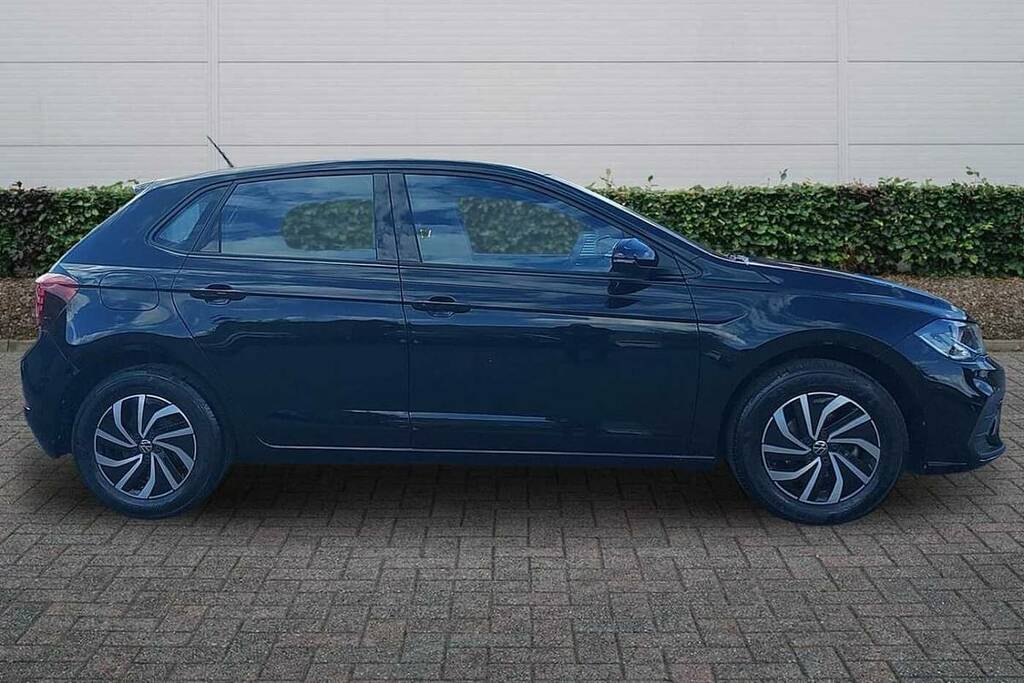 Volkswagen Polo 1.0 Tsi Life BA24YHJ Black #4