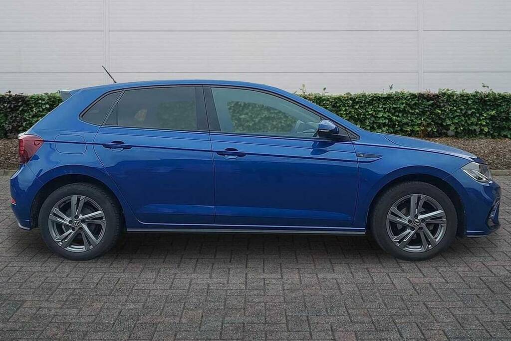 Volkswagen Polo 1.0 Tsi R-line BT22OMD Blue #4