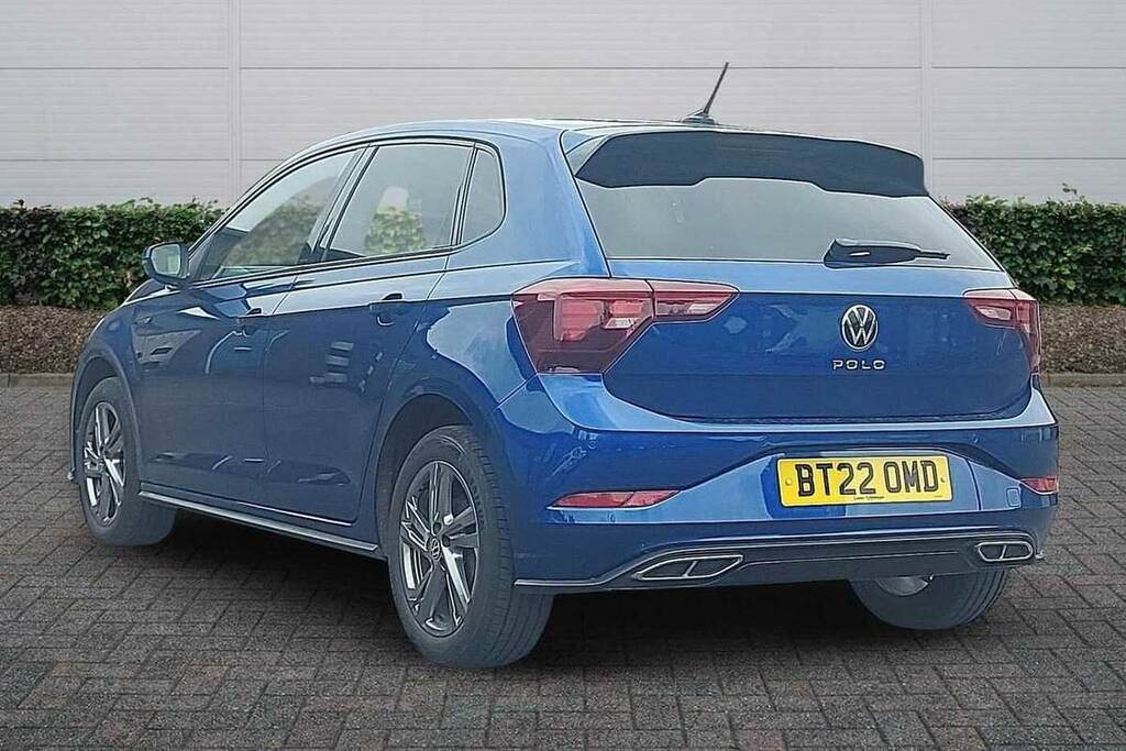 Volkswagen Polo 1.0 Tsi R-line BT22OMD Blue #3