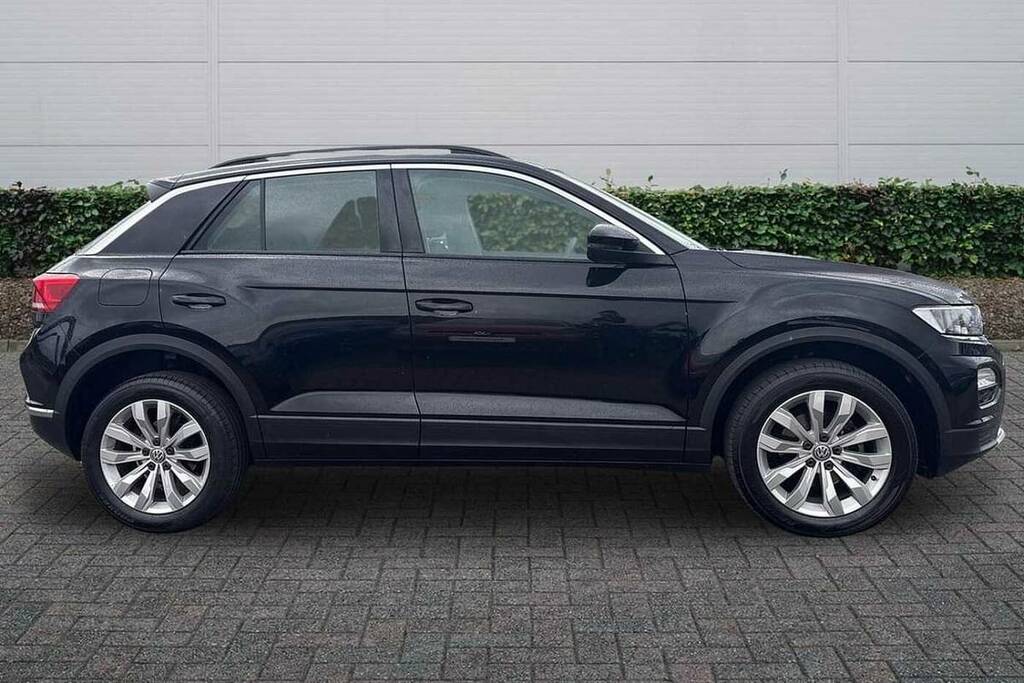 Volkswagen T-Roc 1.5 Tsi Evo Se Black #4