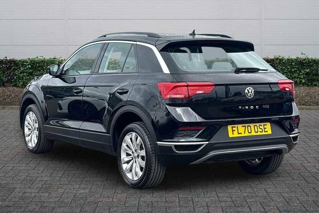 Volkswagen T-Roc 1.5 Tsi Evo Se Black #3