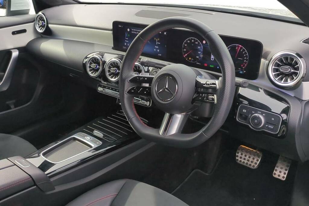 Mercedes-Benz A Class A250e Amg Line Premium KP73XPH White #4