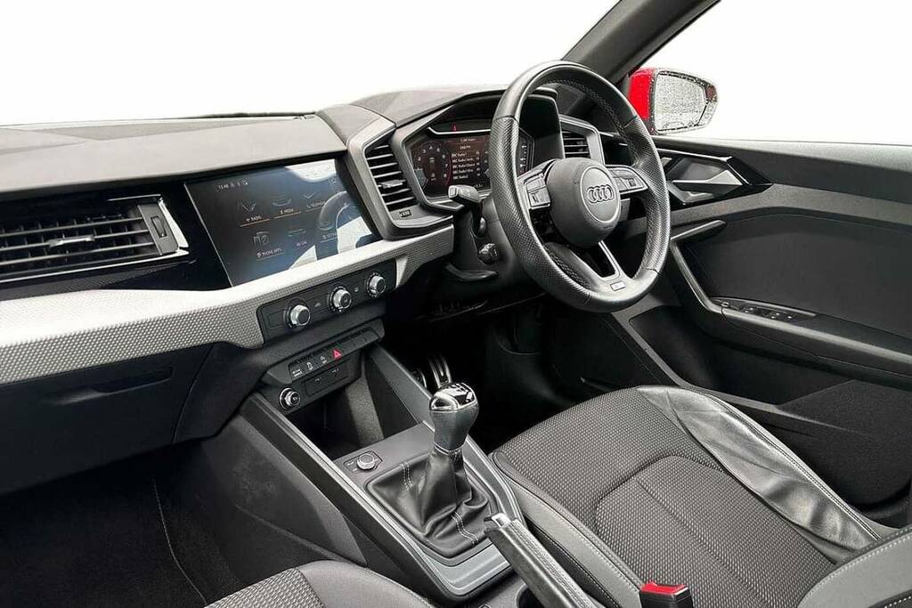 Audi A1 30 Tfsi 110 S Line VF22TXR Red #2