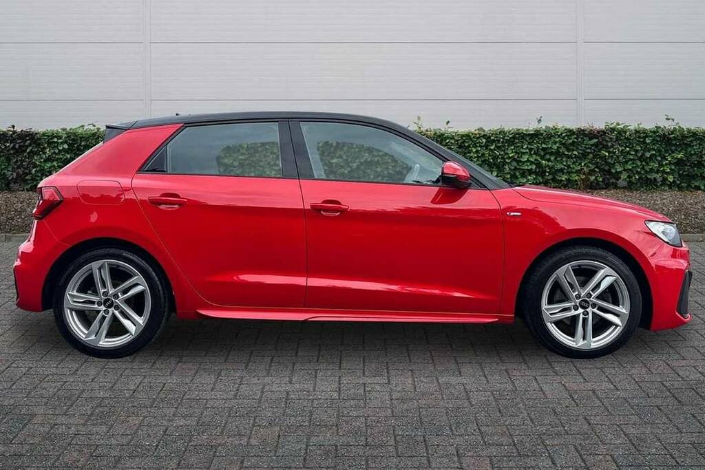 Audi A1 30 Tfsi 110 S Line VF22TXR Red #4