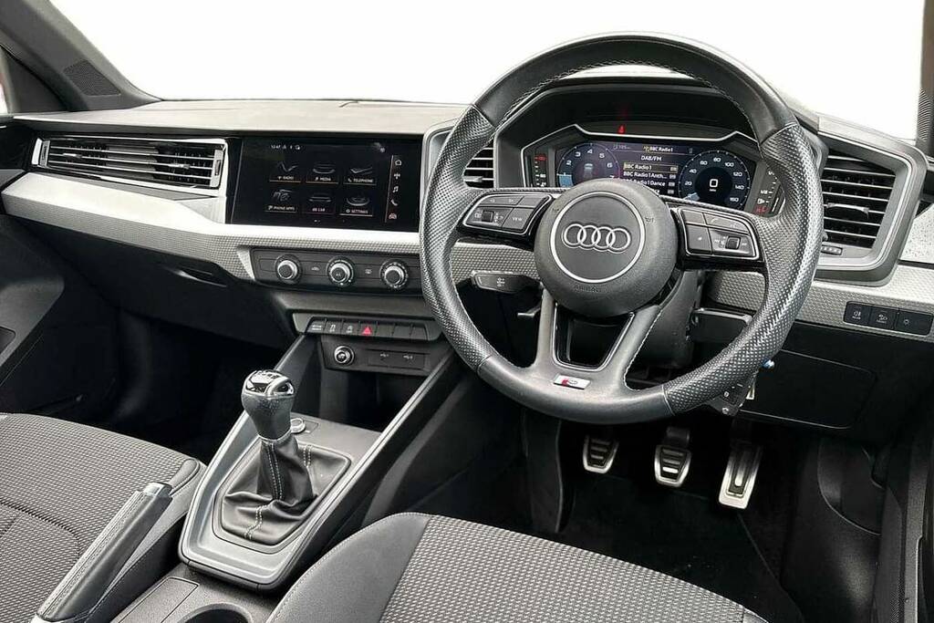 Audi A1 30 Tfsi 110 S Line VF22TXR Red #6