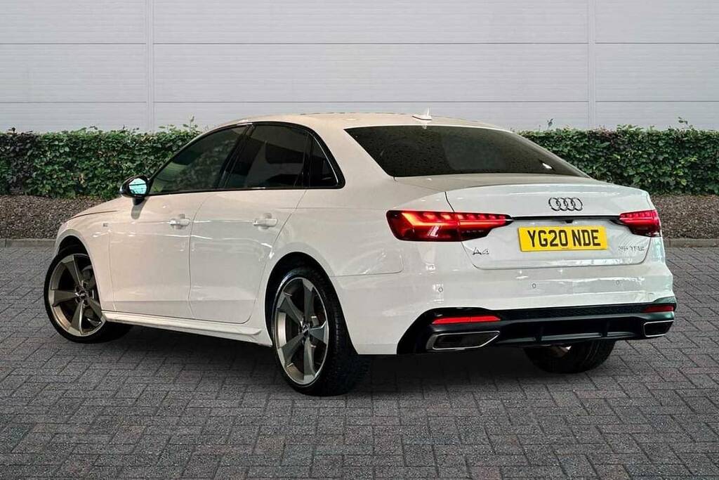 Audi A4 35 Tfsi Black Edition S Tronic YG20NDE White #3