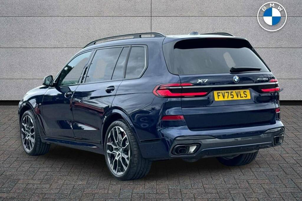 BMW X7 Xdrive40d Mht M Sport Step FV75VLS Blue #2