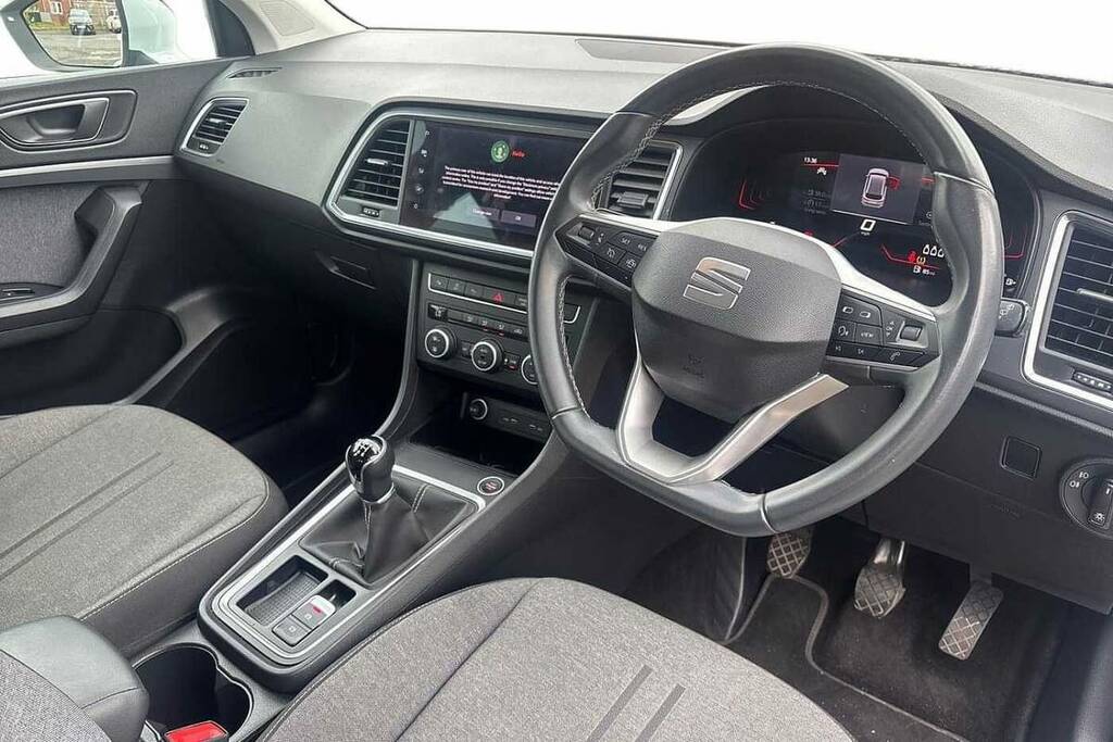 Seat Ateca 1.0 Tsi Se Technology BV24XVK White #6