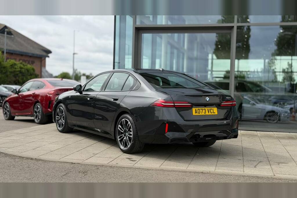 BMW 5 Series 520I M Sport AO73VCL Grey #2