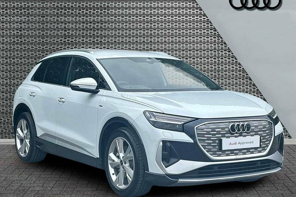 Audi Q4 E Tron 210Kw 45 82Kwh S Line Leather White