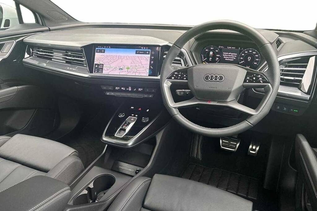 Audi Q4 E Tron 210Kw 45 82Kwh S Line Leather White #6