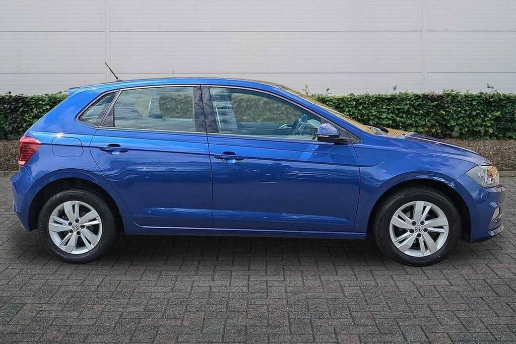 Volkswagen Polo 1.0 Tsi 95 Se Dsg VE18HJN Blue #4