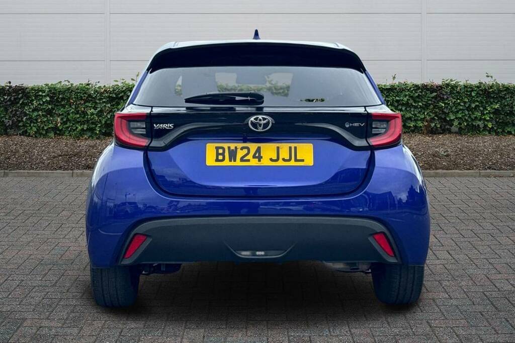 Toyota Yaris 1.5 Hybrid Design Cvt BW24JJL Blue #4