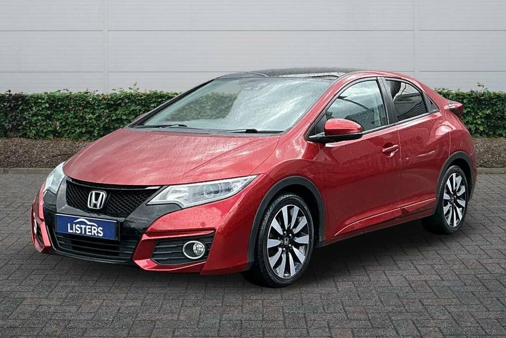 Honda Civic 1.8 I-vtec Sr Red #6