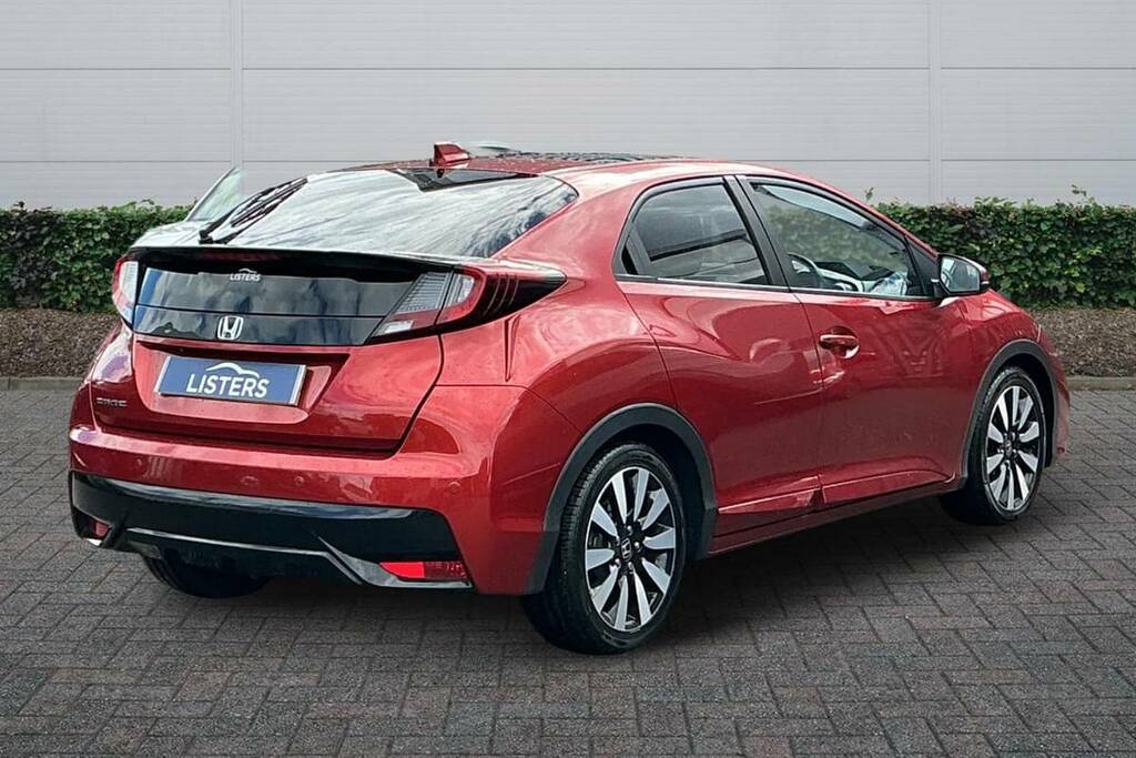 Honda Civic 1.8 I-vtec Sr Red #5