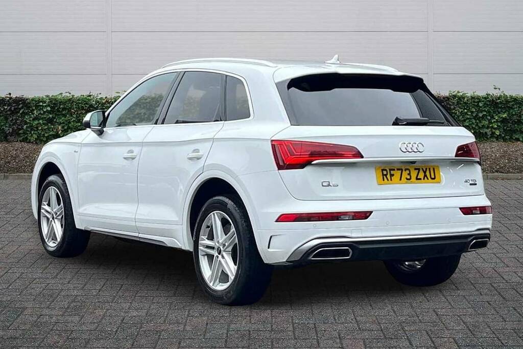 Audi Q5 40 Tdi Quattro S Line S Tronic RF73ZXU White #3