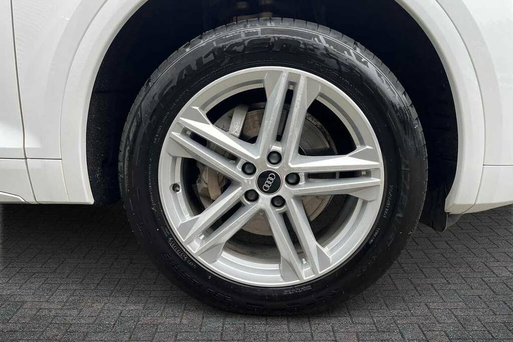 Audi Q5 40 Tdi Quattro S Line S Tronic RF73ZXU White #5