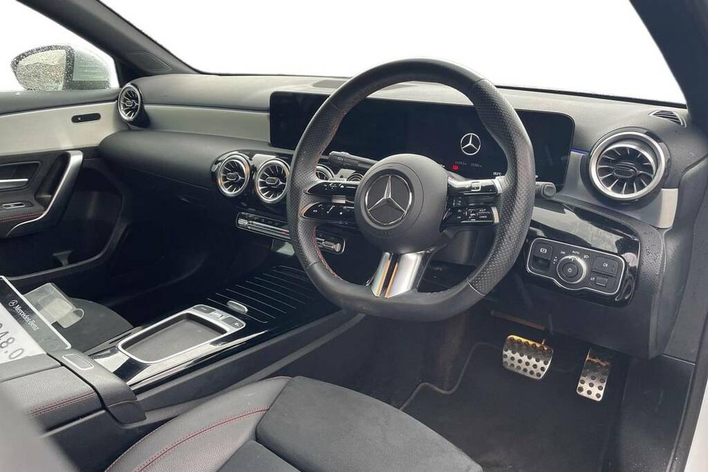 Mercedes-Benz A Class A250e Amg Line Premium AJ23WVA White #4