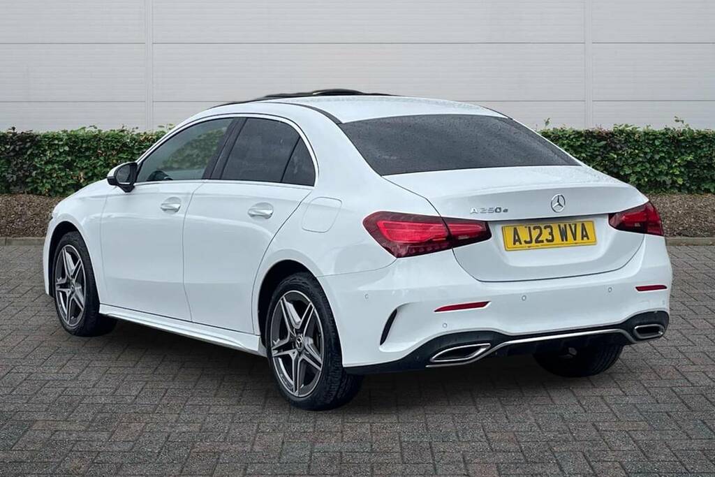 Mercedes-Benz A Class A250e Amg Line Premium AJ23WVA White #5