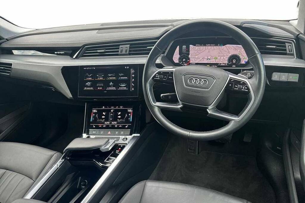 Audi E-tron 230Kw 50 Quattro 71Kwh Technik White #6