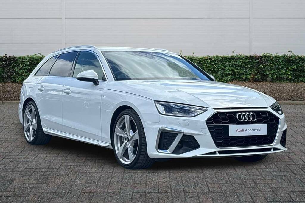 Audi A4 Avant 40 Tfsi 204 S Line S Tronic White