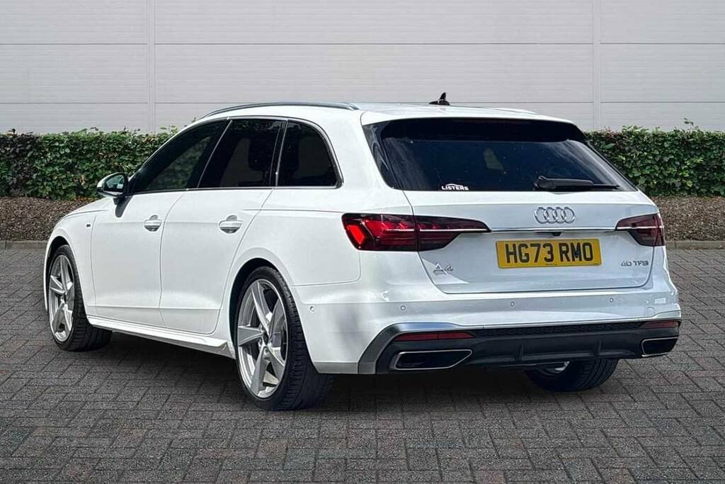 Audi A4 Avant 40 Tfsi 204 S Line S Tronic HG73RMO White #3