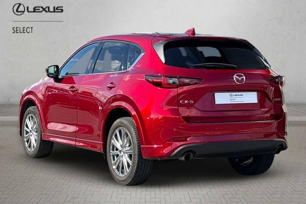 Mazda CX-5 2.0 E-skyactiv G Mhev Takumi WX23LZO Red #4