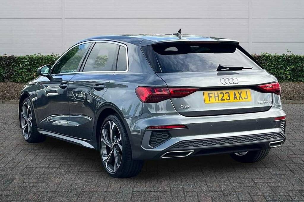 Audi A3 35 Tfsi S Line S Tronic FH23AXJ Grey #3