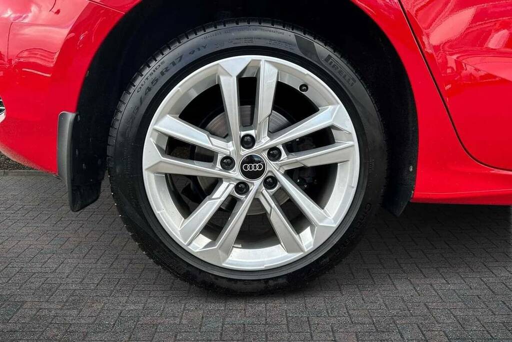Audi A3 35 Tdi Sport S Tronic ET73XOG Red #5
